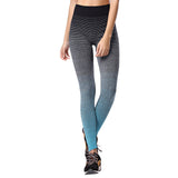 Vertvie Yoga Pants Women High Waist Strip