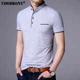 COODRONY Mandarin Collar Short