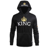 2017 KING Queen Crown Print Unisex