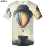 KYKU Brand Russia T-shirt Bear Shirt