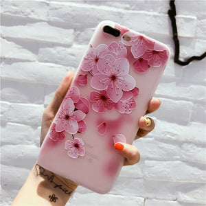 WeiFaJK Flower Pattern Case For iPhon