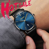 Men's Clock Ultra Thin Ladies Watches