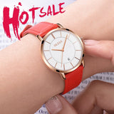 Men's Clock Ultra Thin Ladies Watches