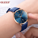 Men's Clock Ultra Thin Ladies Watches