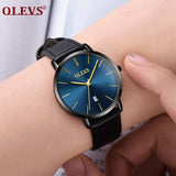 Men's Clock Ultra Thin Ladies Watches