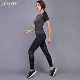 LYNSKEY Sexy Yoga Set Women Fitness